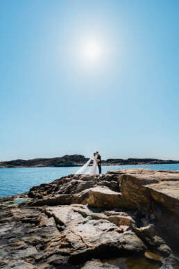 Wedding of Isak and Linda in Marstrand, Sweden 2023. Photos made by Lowe Smed for smithy.se