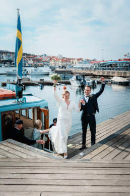 Wedding of Isak and Linda in Marstrand, Sweden 2023. Photos made by Lowe Smed for smithy.se