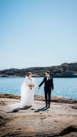 Wedding of Isak and Linda in Marstrand, Sweden 2023. Photos made by Lowe Smed for smithy.se